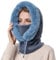 TAGVO Sturmhaube Gesichtsmaske Damen, Warme Balaclava Gesichtsmaske Winddichte Vollgesichtsmaske, Verstellbare Skimaske Kapuzenschal, Winter Fleecemütze für Skifahren Radfahren - Universalgröße