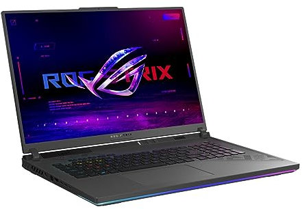 ASUS ROG Strix G18 G814JI-N5077-18 WUXGA IPS, Intel Core i7-13650HX, 32GB RAM, 1000GB SSD, GeForce RTX 4070, senza sistema operativo