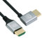 chenyang Cable HDMI 2.1, HDMI macho a macho, 90 grados en ángulo izquierdo, 8K @ 60Hz 4K @ 120Hz 48Gbps ultra alta velocidad cable chapado en oro 1.0m para TV, monitor ordenador