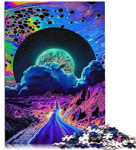 Over The Horizon-Puzzle, 1000 Teile, für Erwachsene, Premium-Karton, präzise ineinandergreifende Funsland-Stifte, 26 x 38 cm