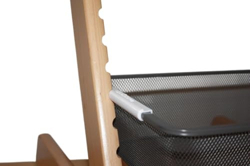 Adapter für Trofast Korb und für Hochstuhl Stokke Tripp Trapp 2 Stück (Weiß)