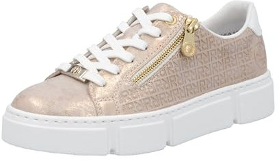 Rieker N5917 Rosegold/Weiss Gr. 39