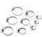 Adjustable Stainless Steel Screw Band Hose Clamps Fuel Pipe Worm Gear Clip Automotive Pipes Clip Fixed Tool,280,300mm 1pcs
