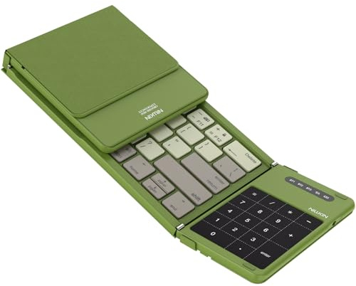 Nillkin Clavier pliable de poche avec pavé tactile et Bluetooth sans fil, clavier de voyage portable pour la maison ou le bureau mobile, remplace claviers et souris, compatible avec iPad, ordinateur