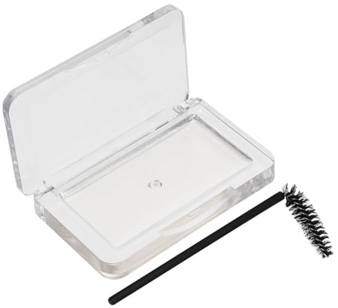 Augenbrauenstyling Seife aus Acryl, 1 Satz Transparente Fixierform