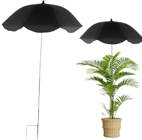 Sharplace Pflanzenschirm, verstellbarer Sonnenschutz für Pflanzen | UV-beständiger Sonnenschirm für Outdoor-Pflanzen, großer Gartenschirm für Innenhöfe, Terrassen, Veranden