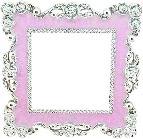 Pink Plastic Square Luxurious Light Switch Stickers Cover Home Decoration Sticker Stickers