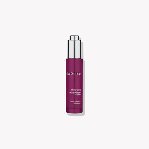 SkinSense Advanced Multi-Peptide Serum 30ml, 8 Peptide Luxury Treatment, Firming Concentrate, Hydrating Essence, Anti-Ageing Elixir for Fine Lines and Wrinkles
