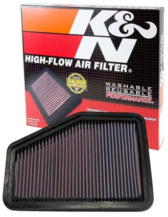 K&N 33-2220 Motorluftfilter: Hochleistung, Prämie, Abwaschbar, Ersatzfilter,Erhöhte Leistung, 2000-2015 (Crown Royal, Soarer, Crown, GS 450h, SC 430, GS 300)