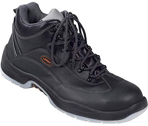 ruNNex Sicherheitshochschuhe S3 TeamStar Halbstiefel BGR 191, Größe 44, schwarz, 5301