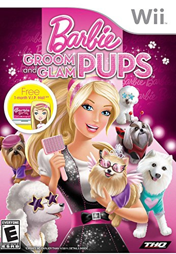Barbie: Groom & Glam Pups / Game