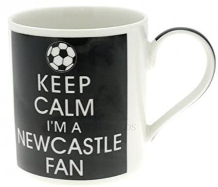 Keep Calm Football Fan Mug - Newcastle