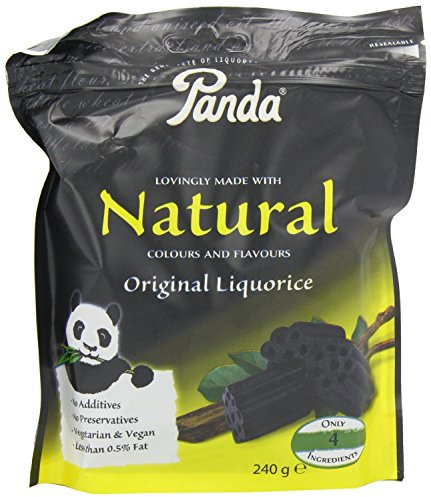 Panda Liquorice Cuts Bag 240 g (Pack of 6)
