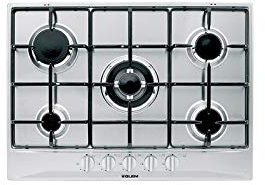 GLEM GAS INC. PIANO COTTURA P5GFXV 5F. 70 CM INOX