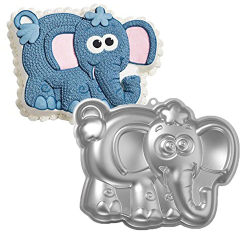 GXHUANG 25,4 cm Aluminiumlegierung Kuchenbackform Springform (Elefant), für Jahrestag, Geburtstag, Weihnachten, Neujahr, Party