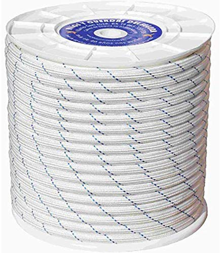Hilos Y Cuerdas Del Segura 4102120100 - Cuerda trenz. doble 12mm pp bl/az hyc 100 mt