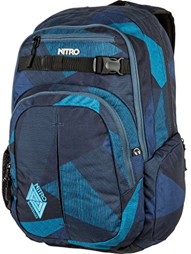 Nitro Snowboards 2018 Rucksack, 51 cm, 35 liters, Blau (Fragments Azul)