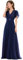 Ever Pretty Women's Summer Wedding Party Dresses Evening, Navy Blue 1, 20 UK