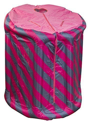 chi-enterprise Sauna Vapeur Portable Rose/Bleu Gonflable
