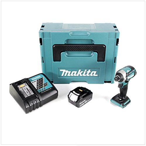 Makita DTD 154 RT1J Akku Schlagschrauber 18V 1/4 175Nm Brushless + 1x Akku 5,0Ah + Ladegerät + Makpac