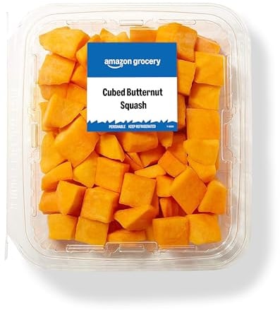Amazon Grocery, Cubed Butternut Squash, 20 Oz