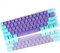 Mosptnspg CJXSP PBT 61 Keycaps 60 Percent, Gaming Keycaps OEM Profile Backlit Keycap Set for 60 Percent Cherry MX Mechanical Keyboard ，Only keycaps (Zilian)