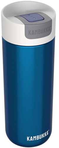 KAMBUKKA Bora Bento Box hermetisch verschlossene Müslibecher to go - Heiß und kalt - Spezialdeckel zur Druckreduzierung im Inneren der isolierten, auslaufsicheren Lunchbox- Modell Bora Deep Teal