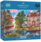 Riverside Inn | 1000 Piece Jigsaw Puzzle | Summer Countryside Puzzle | Sustainable Jigsaw Puzzle for Adults | Premium 100% Recycled Board | Great Gift for Adults | Gibsons Games