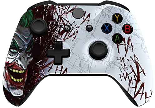 eXtremeRate Cover Custodia per Xbox One S X Controller,Scocca Frontale Copertura Guscio Case Ricambio per Xbox One S X Joystick Model 1708-HAHAHA