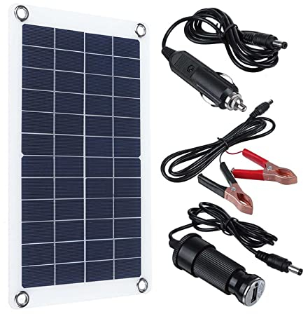 Paneles solares portátiles Kit de panel solar de 300 W 12 V Controlador de placa de celda solar de carga USB Células solares impermeables portátiles para teléfono RV Coche MP3 little surprise