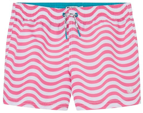 Pepe Jeans Wave Short de Bain Garçon, Rose (Rose Pink), 8 Ans