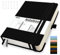 Mlife A5 Dotted Journal Notizbuch,360 Seiten Und 100g/M² Tintenfestes Papier,Hardcover Collegeblock Notizblock,Notizbücher Mit Falttasche Für Büro Schule Zuhause Schreiben&Notizen(Schwarz)
