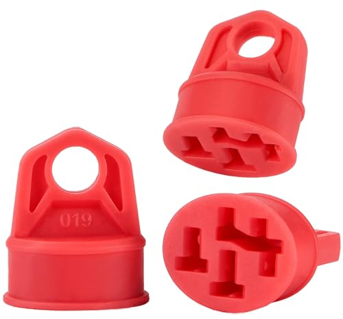 Petellow Contact Protection Pin Cover for Bosch E-Bike Battery I Set of 2 I Ebike Battery Contact Protection Cover I Charging Cable Pin Cover Against Rain, Dirt and Dirt R3