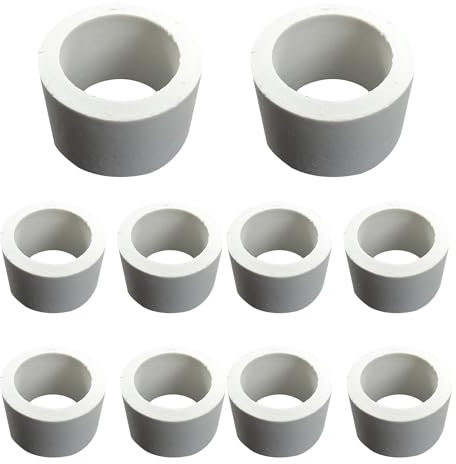 HAICN Anelli in ceramica per piante da acquario vive, piante acquatiche, anello fisso, anello di gravità, accessori anti-galleggiamento (10)