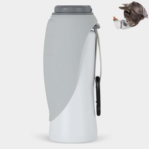 PAW WOW Paula Gourde Portative pour Chien Accessoire 500 ml pour les déplacements | Bouteille d'eau pour chien
