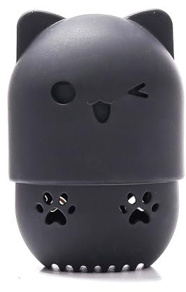 Soft Silicone Cosmetic Blender Sponge Box Holder Beauty Powder Puff Blender Holder Sponge Makeup Egg Drying Case Portable Cosmetic Box