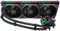 Thermalright Frozen Infinity 360 BLACK CPU Water Cooler, with Triple 124mm Infinity Mirror PWM Fans,for Intel 1150/1151/1200/2011/ 1700/1851&AMD/AM4/AM5,360 Size Infinity Mirror Water Cooling Radiator