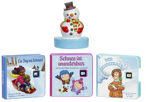 Little tikes Story Dream Machine Story Collection - Snowy Day-Sammlung - 3 Storytime-Bücher und 1 Audio Play-Figur - für Kleinkinder und Kinder, Spielzeug für Mädchen und Jungen ab 3 Jahren