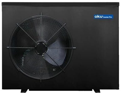 Pool Wärmepumpe Full Inverter PRO 13 kW - Energieeffizient & Leise - Heiz- & Kühlfunktion - Ideal für Pools bis 50 m³ - Einfache Bedienung mit Smart Control