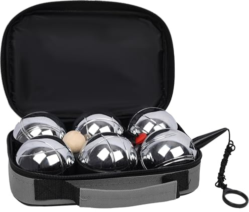 Allkindmore Boules Set Large Action Game, Outdoor, Beach, Lawn Backyard Family Party Games for Adults