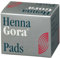 Henna Gora Pads Wimpernblättchen 100Stk. Papierblättchen zum Schutz beim Wimpernfärben