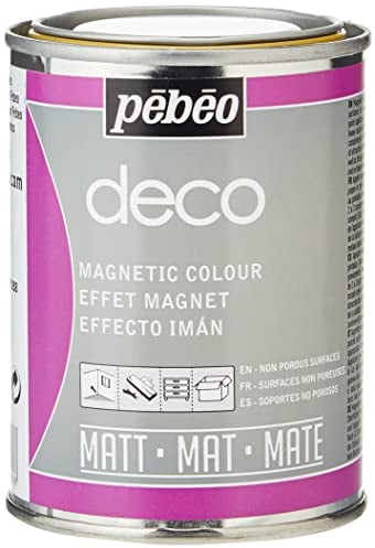 Pebeo 93506 Magnetfarbe 250 ml Metalldose, Orange