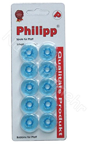 10 Spulen für Pfaff Nähmaschinen