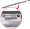 1x ORIGINAL BMW 63257145667 3. BREMSLEUCHTE BREMSLICHT STOPLICHT ZUSATZBREMSLICHT ZUSATZBREMSLEUCHTE HINTEN
