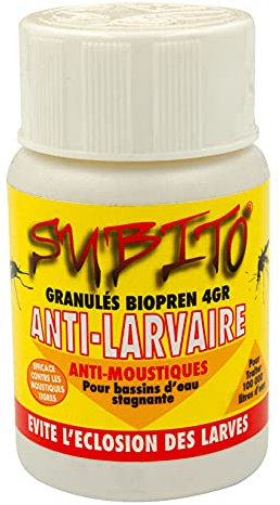 Granulés anti larvaires mouches et moustiques, 50mL