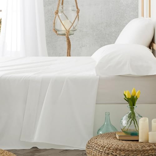 BURRITO BLANCO Spiel LinenHotel 100% Baumwolle Einzelbett 90x190 cm bis 90x200 cm (erhältlich in mehr Größen)