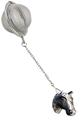 Gifts For All Tee-Ei mit Einhornkopf, 1,2 x 1,7 cm, aus Edelstahl