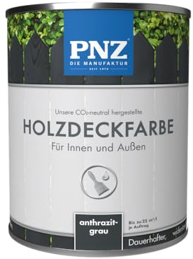 PNZ Holzdeckfarbe, Gebinde:10L, Farbe:anthrazitgrau