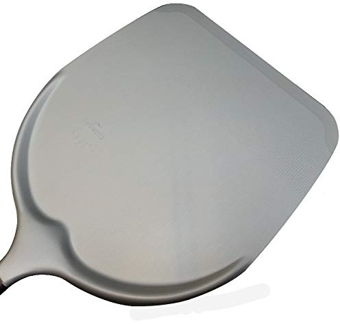 Lilly Codroipo Pala para pizza profesional orquídea de 33 x 170 cm de aleación de aluminio