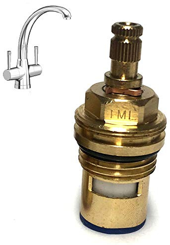 Tap Cartridge for Blanco Cleo BM6100 Compatible Quarter Turn Valve Replacement (Cold/Anti-Clockwise)